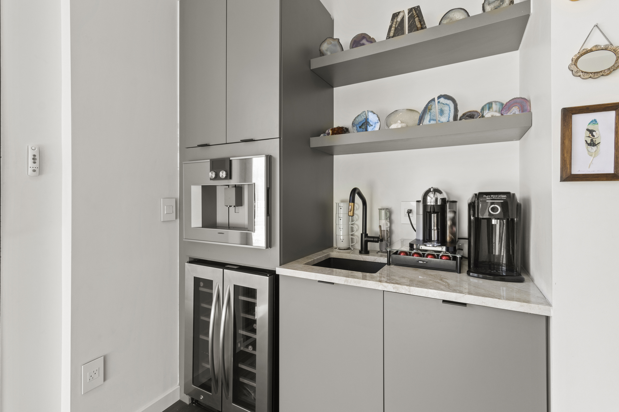 Custom Architech Built Coffee bar in a Mondern Property in South East Denver