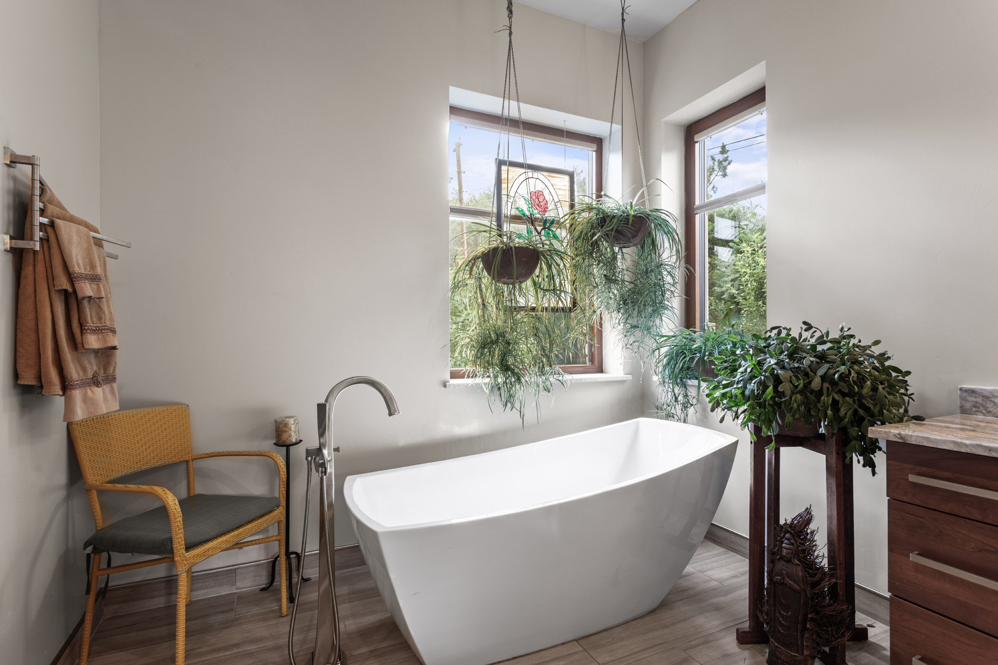 Bathroom Photography of a Custom Staged Bathroom in Black Hawk Colorado
