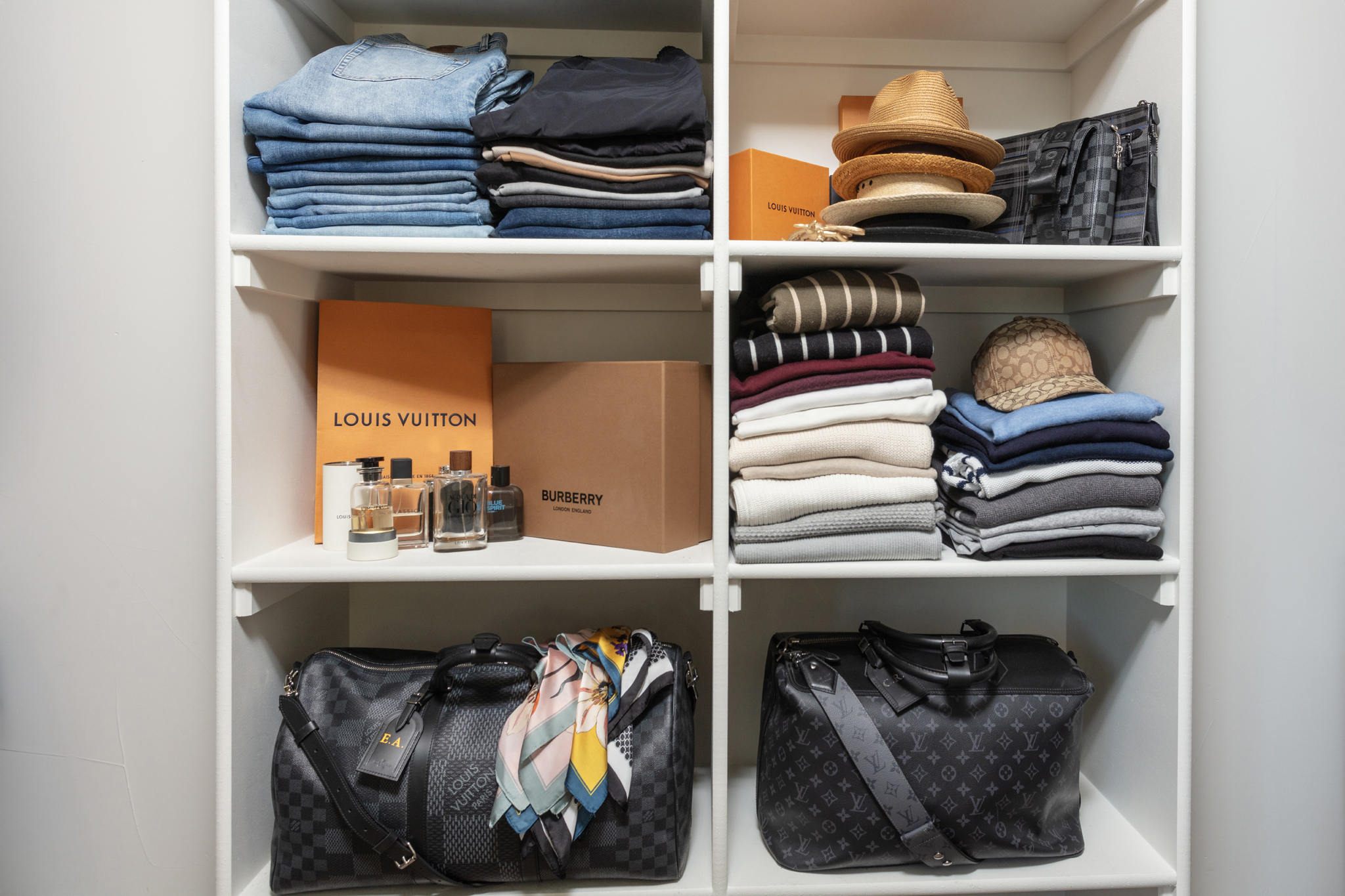 Custom Closet Staged by a Designer and Photography done in westminster colorado