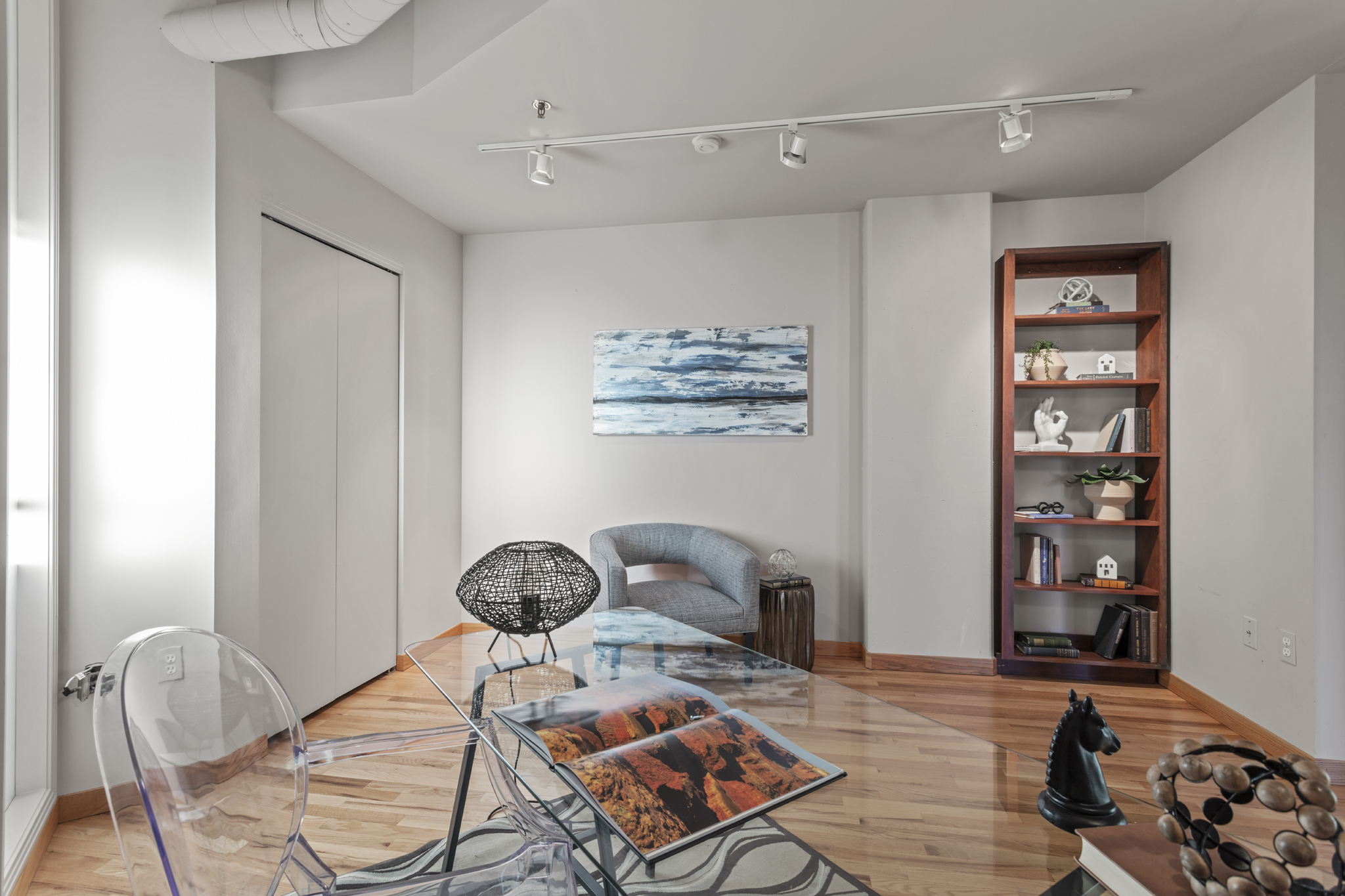 Mondern office Designer staged Photography in Down Town Denver Colorado